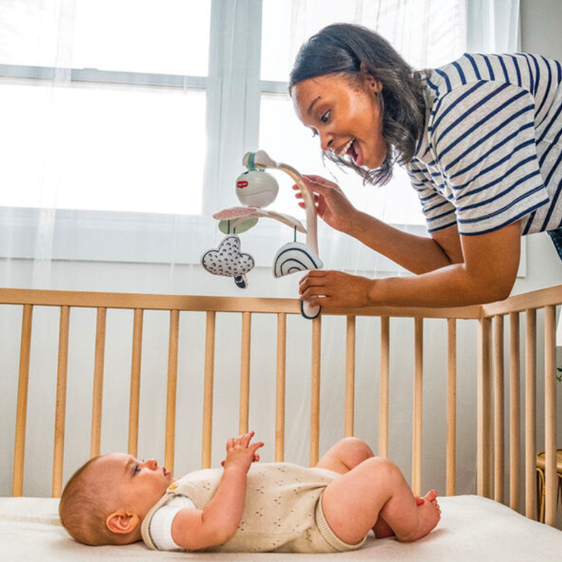 Mobile à emporter décor noir et blanc