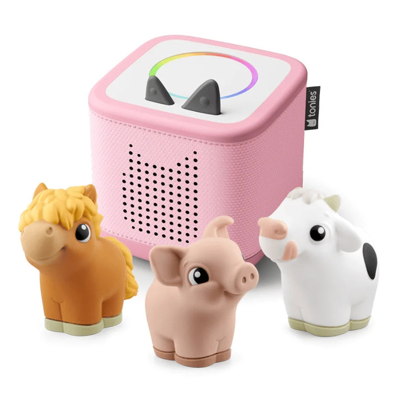 Toniebox 2 Starter Set with My First Tonies: Farm Set