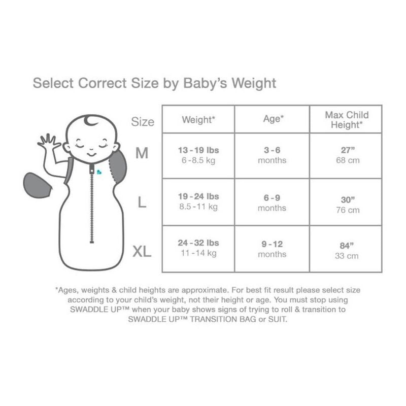 Swaddle Up Transition Bag - 1 TOG