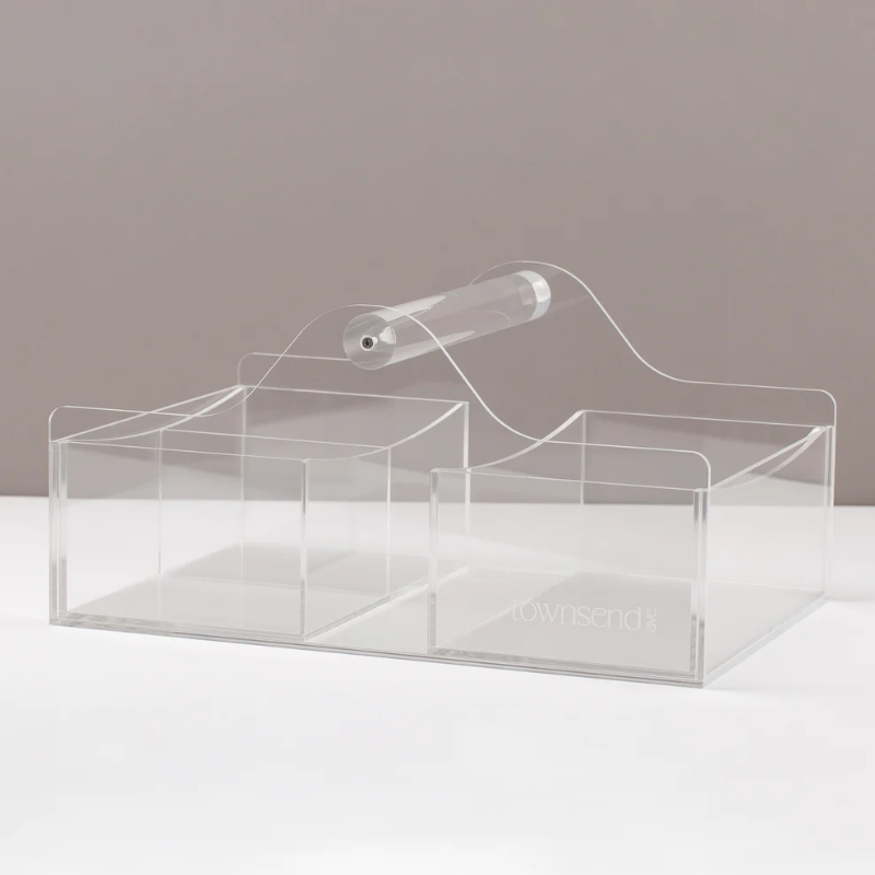 Acrylic Diaper Caddy