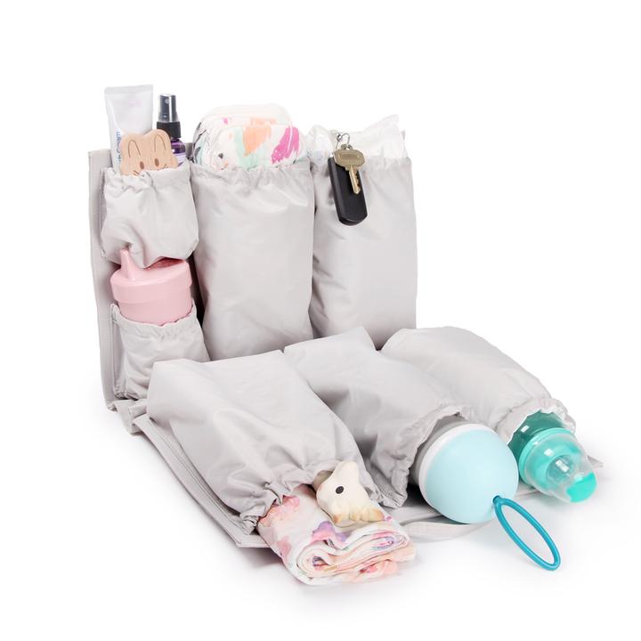 Original Diaper Bag Inserts Soft Grey