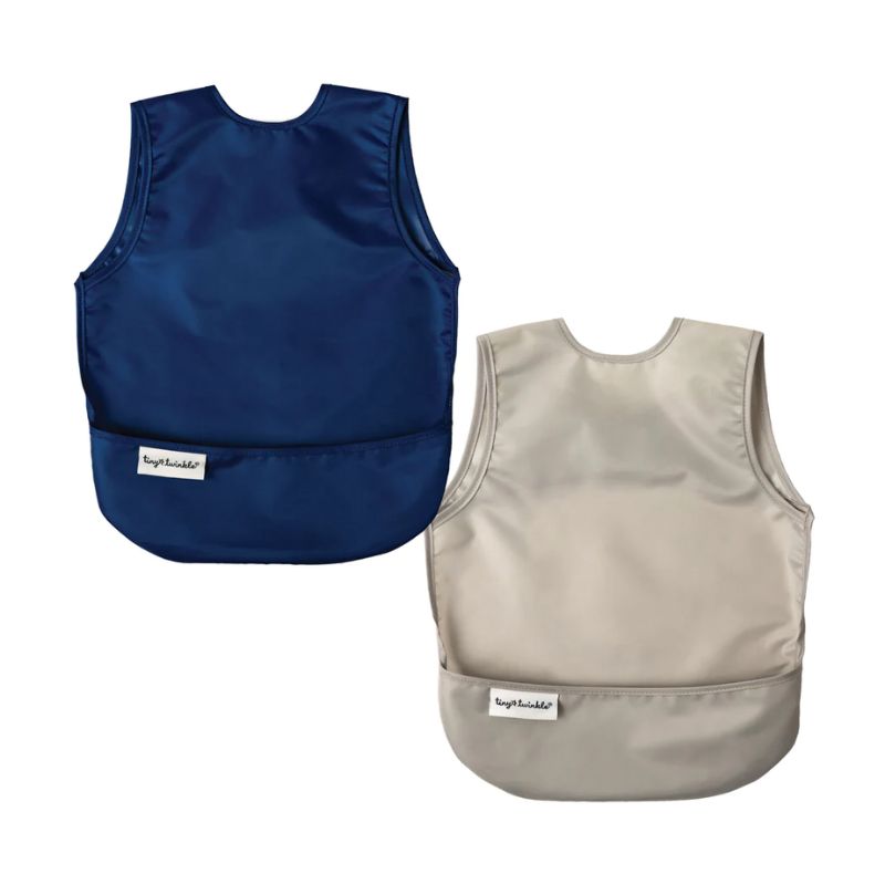 Mess-Proof Apron Bib - 2 Pack