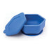 Silicone Bowl and Lid Set Blue