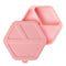 Silicone Suction Plate & Lid Set Pink