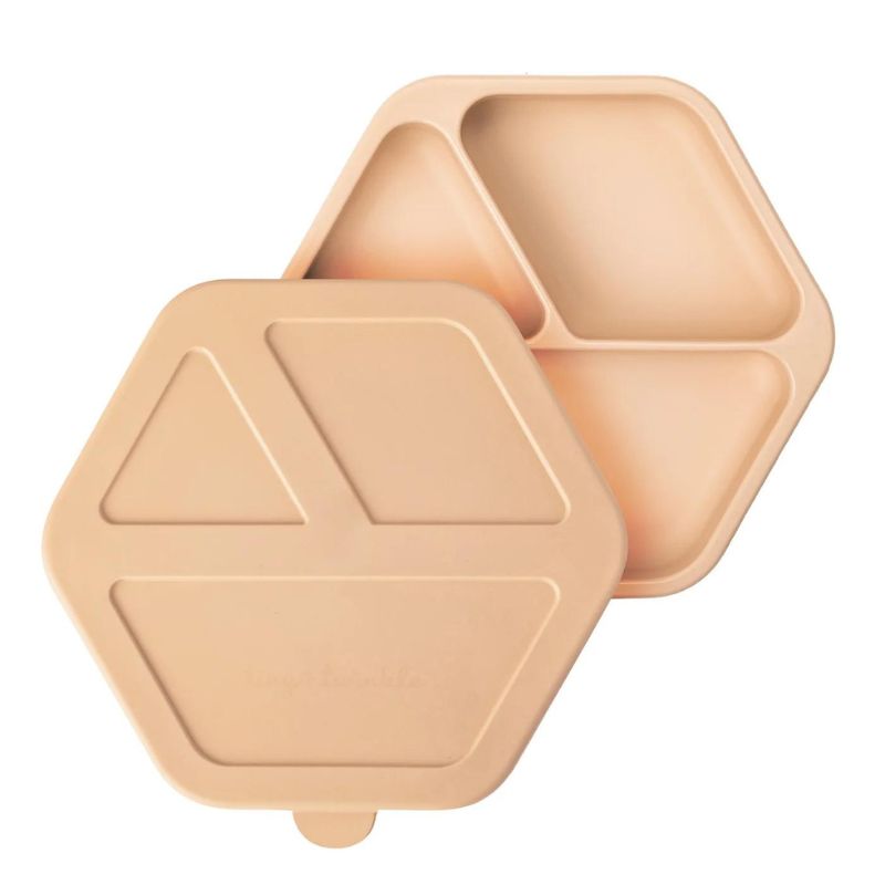Silicone Suction Plate & Lid Set