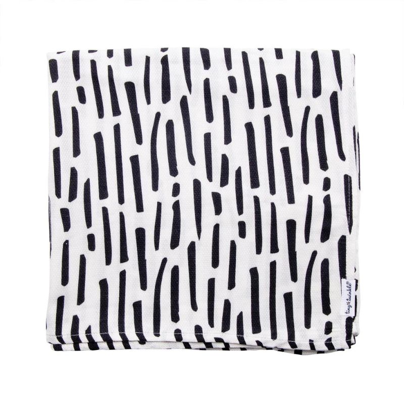 Kaffle Swaddle Blanket Ink Strokes