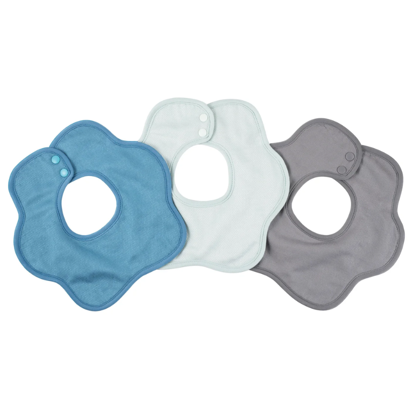 Kaffle Roundabout Drool Bibs - 3 Pack