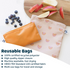 Reusable Snack Bags - 5 Pack