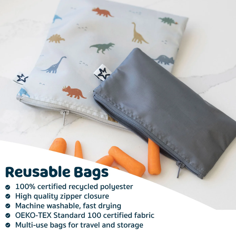 Reusable Snack Bags - 5 Pack