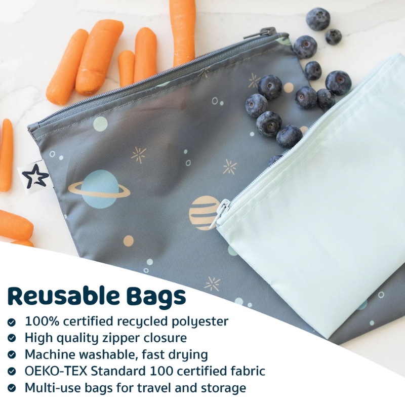 Reusable Snack Bags - 5 Pack