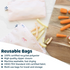 Reusable Snack Bags - 5 Pack