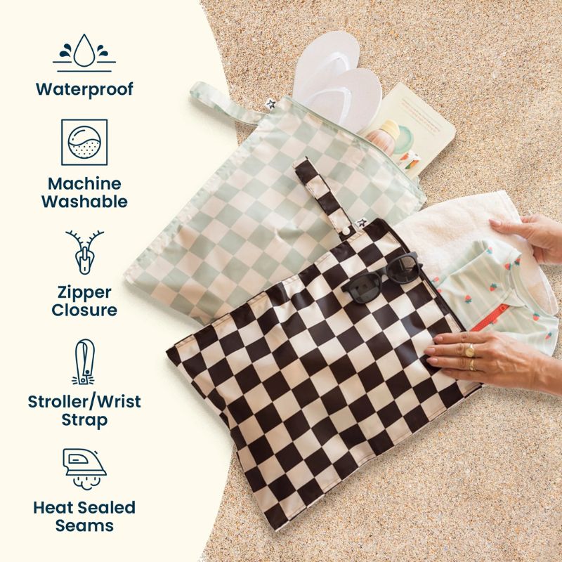 Mess-proof Wet Bags - 2 Pack