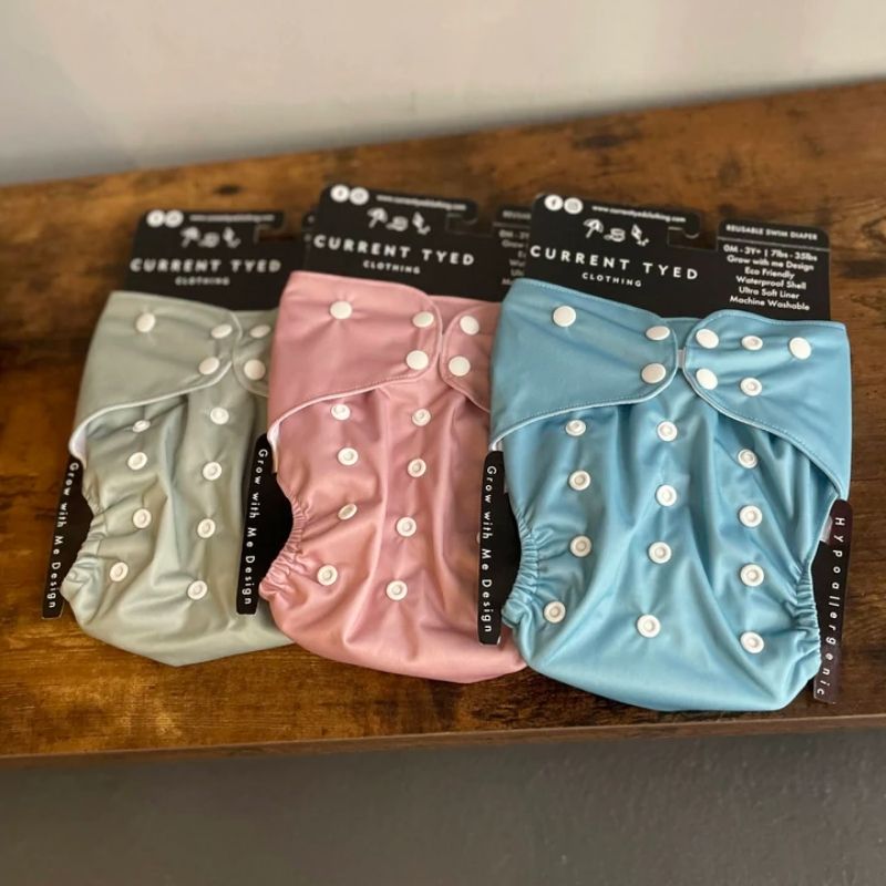 Reusable Swim Diapers Blush