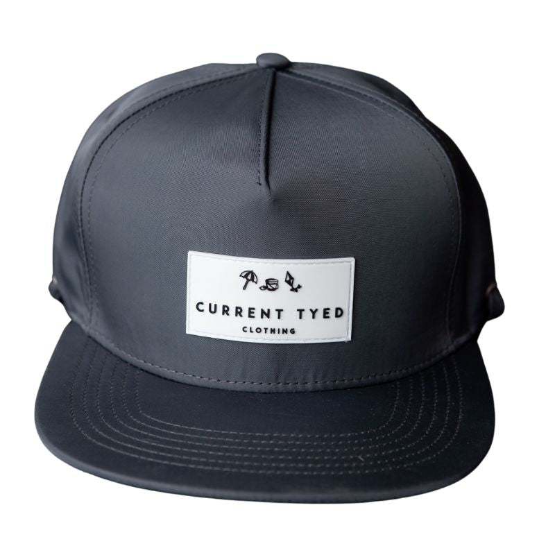 Waterproof Snapback Hats Charcoal
