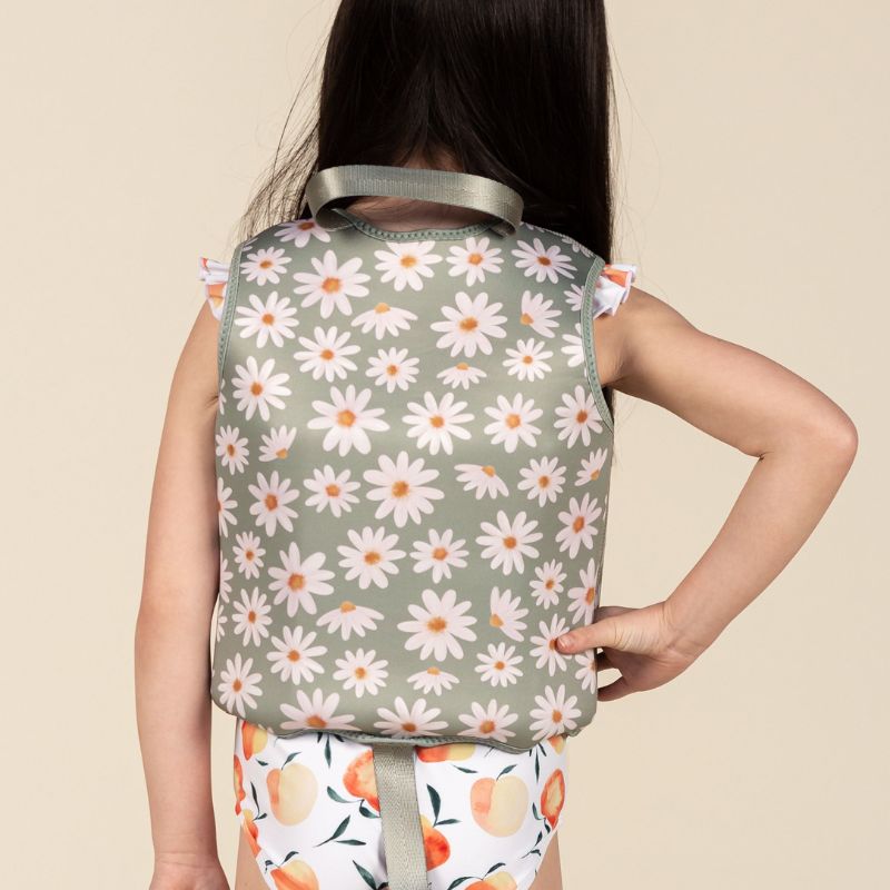 Float Vests Sage Daisy