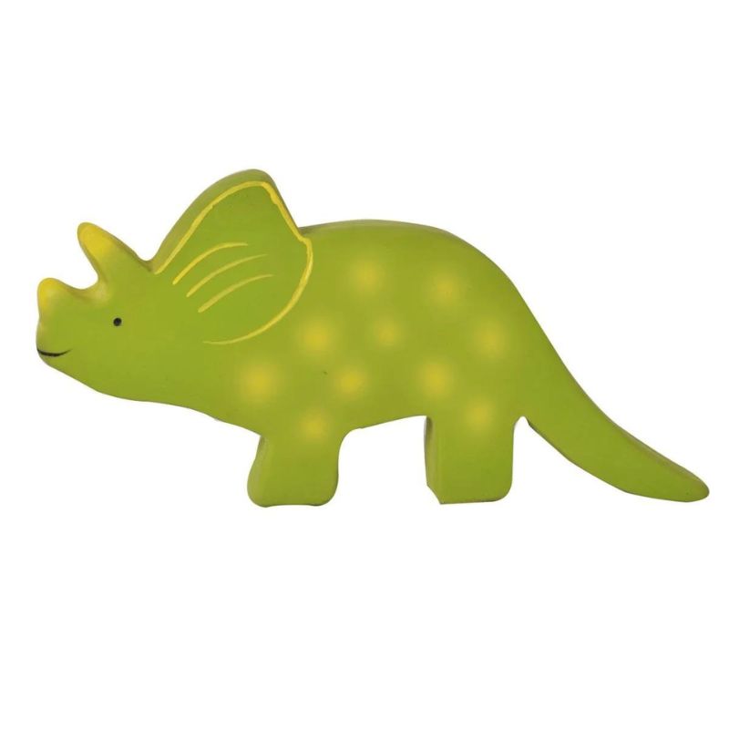 Jouet en caoutchouc naturel biologique pour bébé Triceratops (Trice)