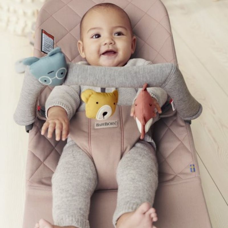 Bouncer Toy Attachment Soft Friends