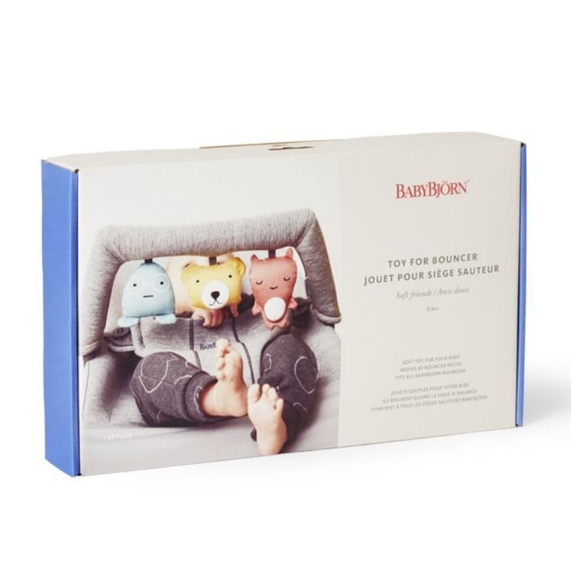 Bouncer Toy Attachment Soft Friends