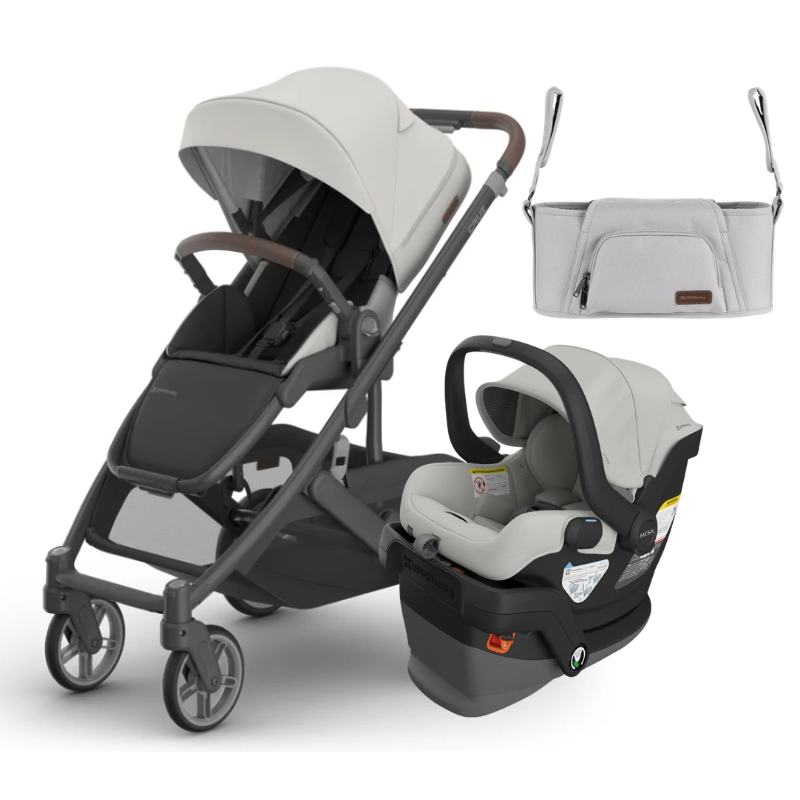 Cruz V3 Stroller + Mesa V3 Car Seat + FREE Carry-All Parent Organizer
