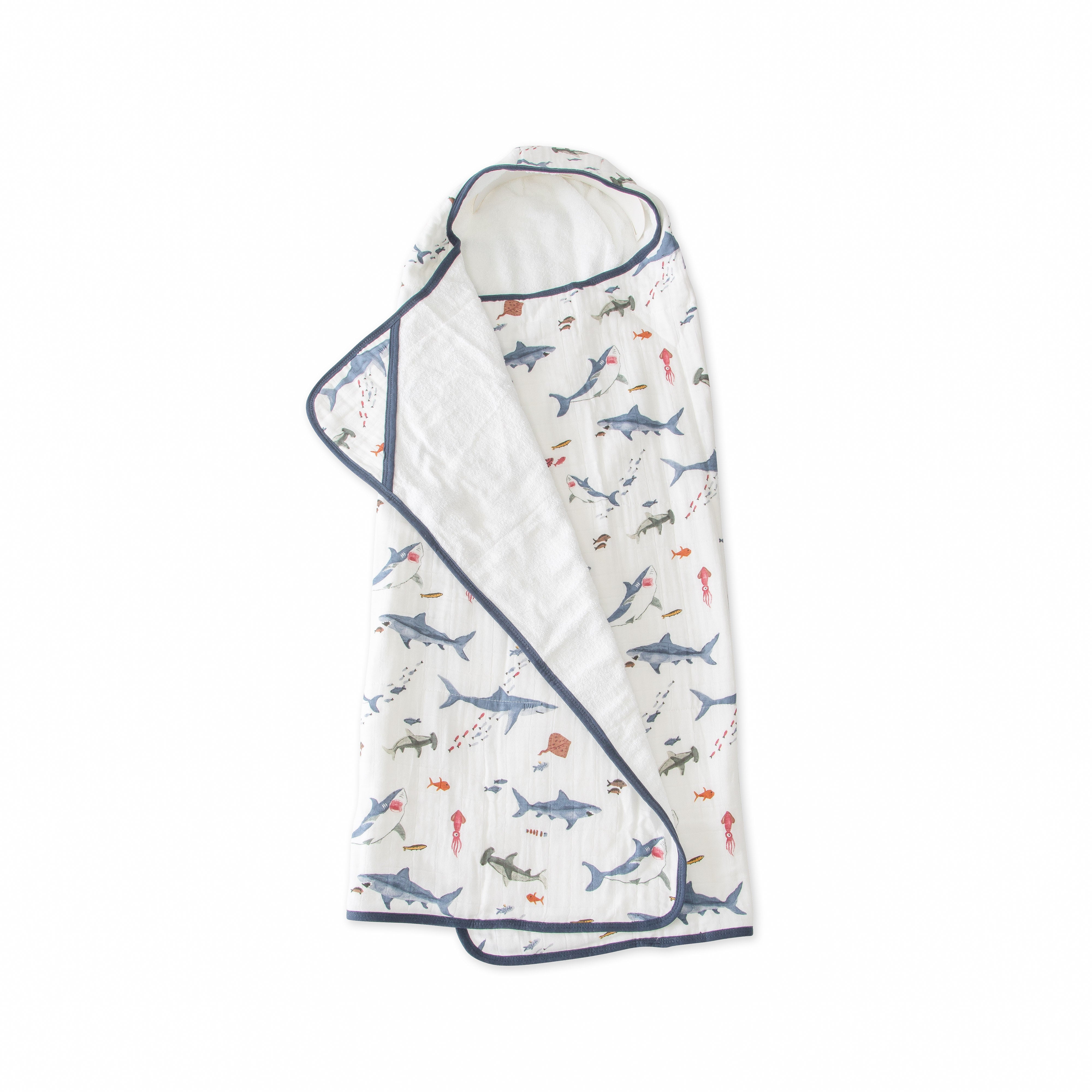 Cotton Muslin Big Kid Hooded Towel