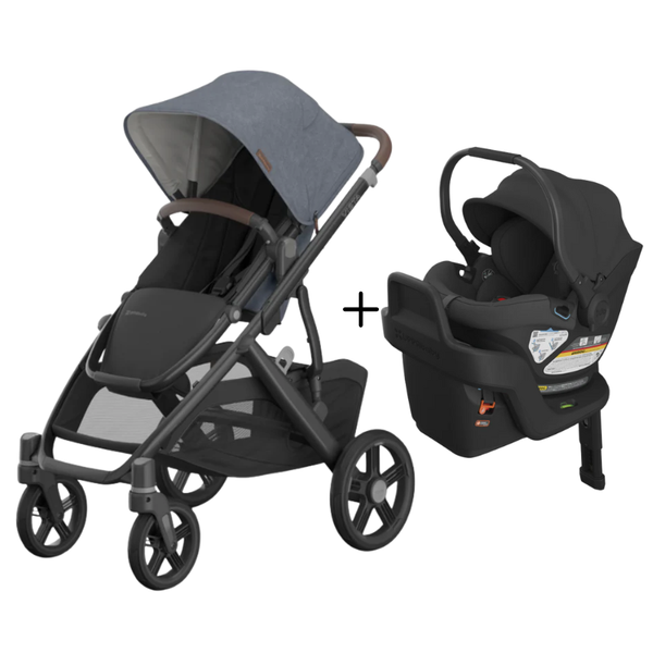 uppababy calgary Vista V3 Stroller + Aria V1 Infant Car Seat Travel System – Snuggle Bugz