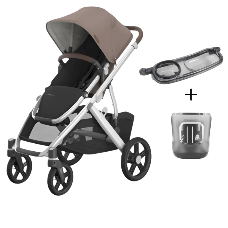 Vista V3 Stroller + Snack Tray & Cup Holder Bundle