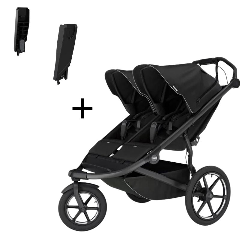 Urban Glide 3 Double Stroller + FREE Car Seat Adapter