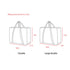 Double Universal Stroller Storage Bag