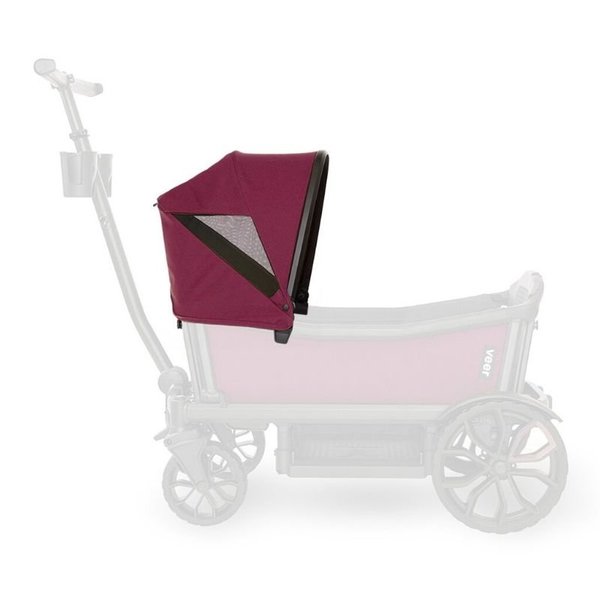 Cruiser XL Retractable Canopy Pink Agate