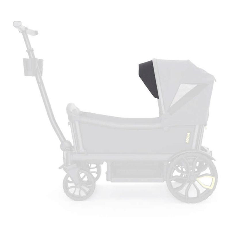 Visor for Retractable Canopy - Grey