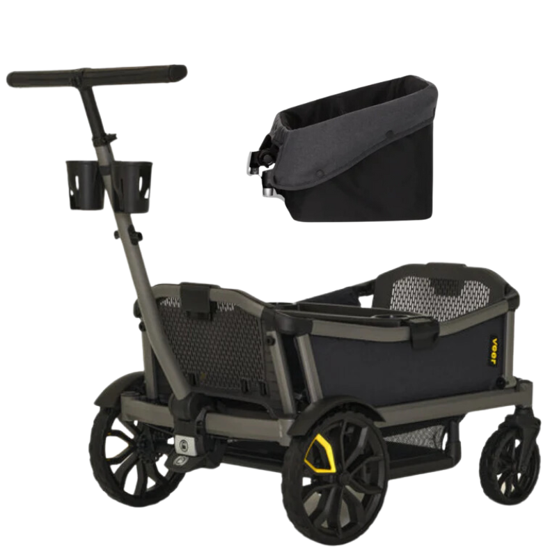 Cruiser City XL Wagon + Foldable Storage Basket Bundle