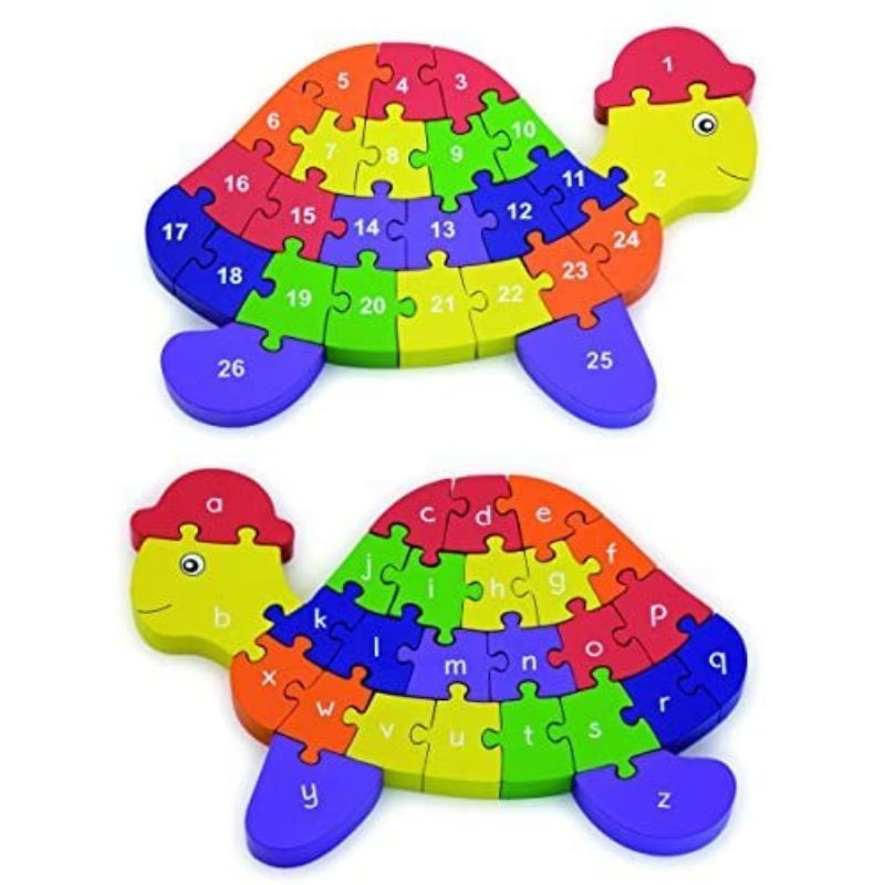 3D Wooden Turtle Puzzle
