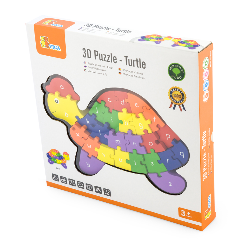 3D Turtle Puzzle