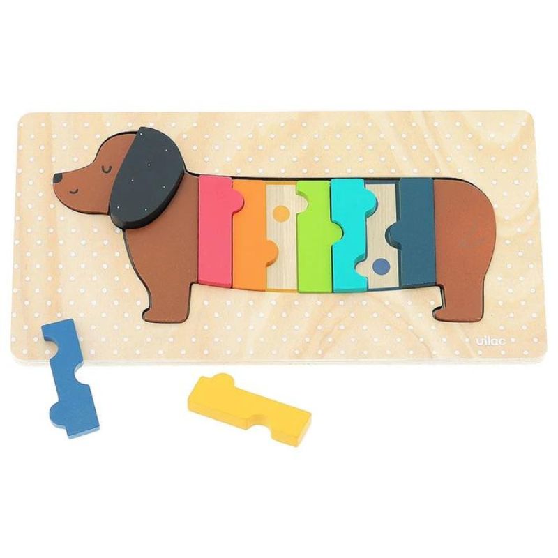 Wooden Dog Puzzle