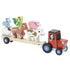 Stacking Tractor with Trailer With Animals