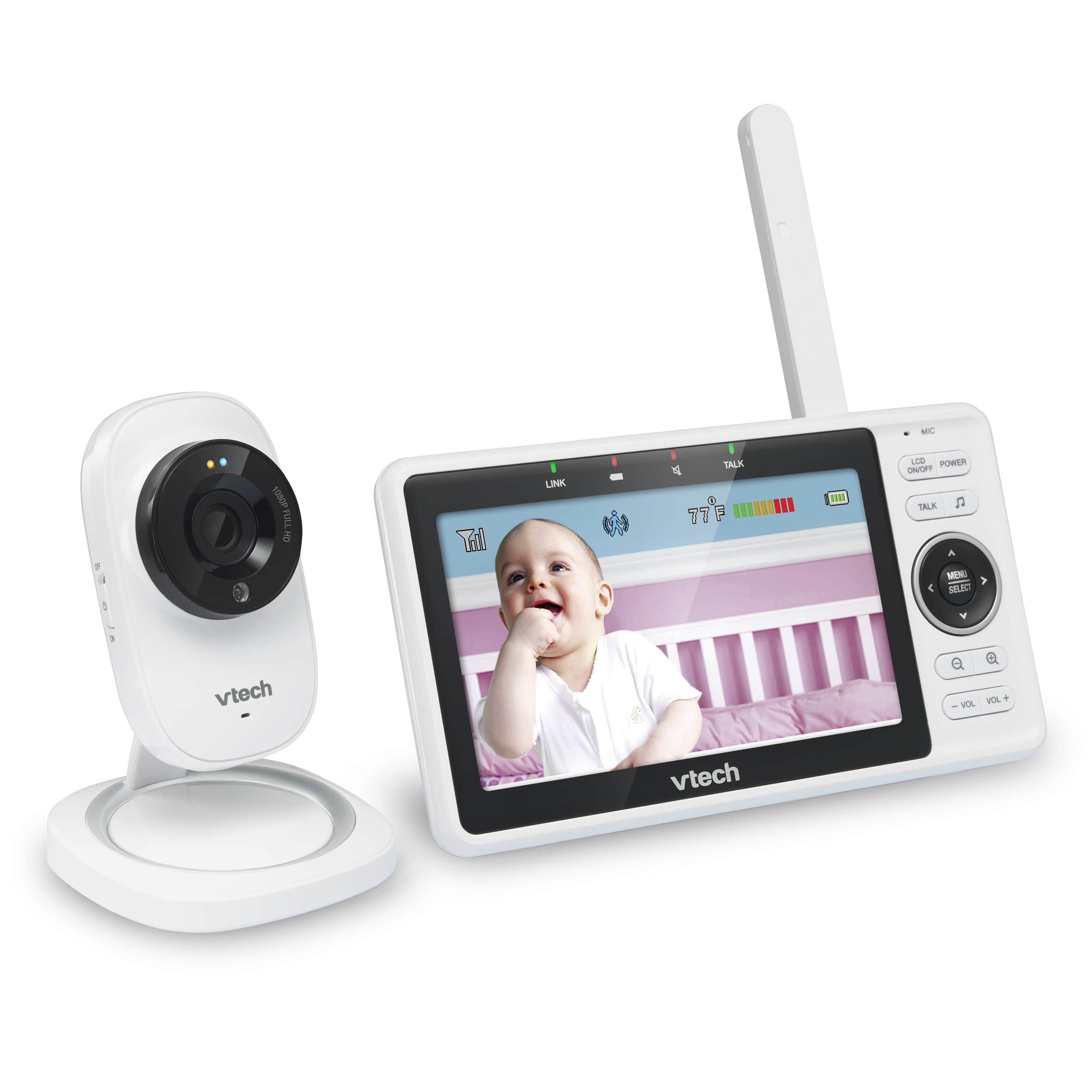5" WiFi Video Baby Monitor