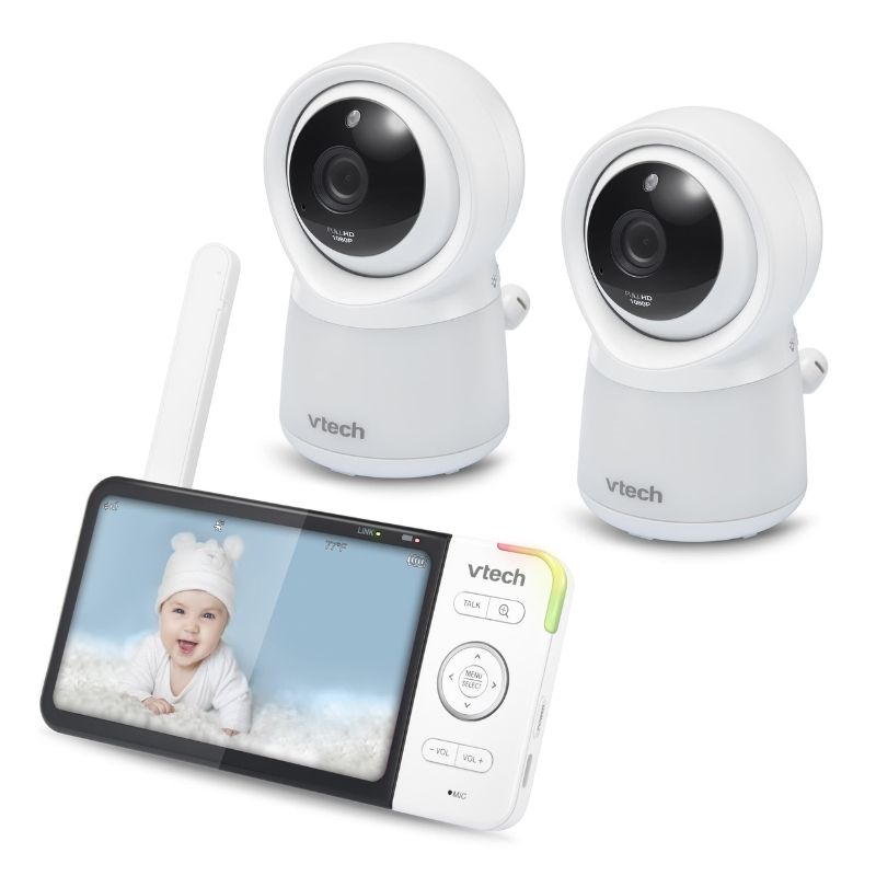 5” Smart Wi-Fi 1080p Video Monitor with 2 Cameras