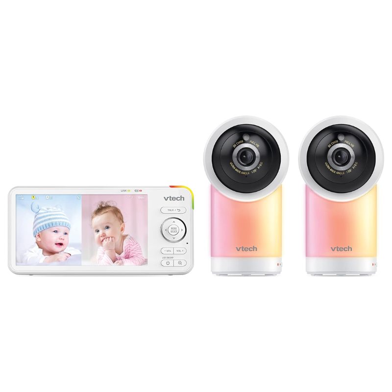 Smart WiFi Remote Access 360 Degree Pan Tilt Video Baby Monitor