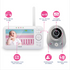 5" Digital Video Baby Monitor - Wide Angle Lens
