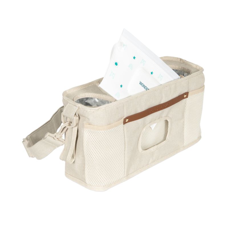 Parent Console With 2 Cup Holders