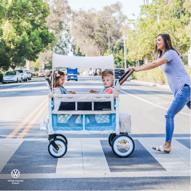 VW4 Volkswagen 4 Passenger Stroller Wagon Bondi Blue
