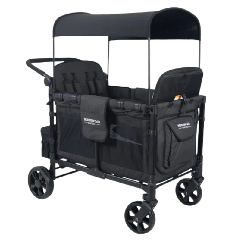 W4 Elite Push Quad Stroller Wagon – Snuggle Bugz