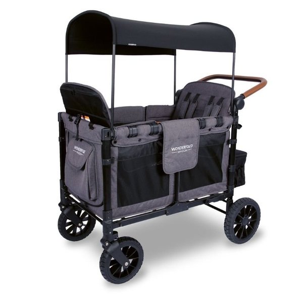 W4 Luxe Quad Stroller Wagon | Snuggle Bugz | Canada's Baby Store