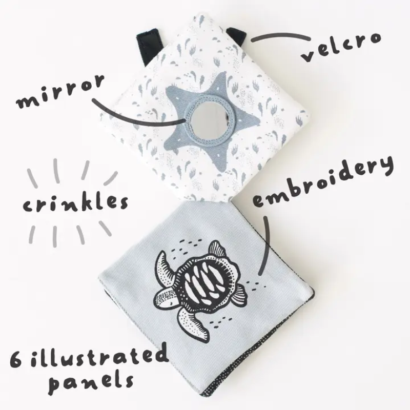 Crinkle Pages Stroller Activity Toy for Baby