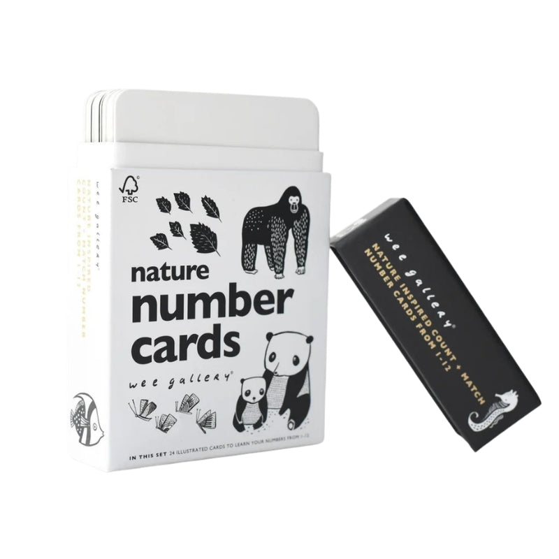 Nature Number Cards