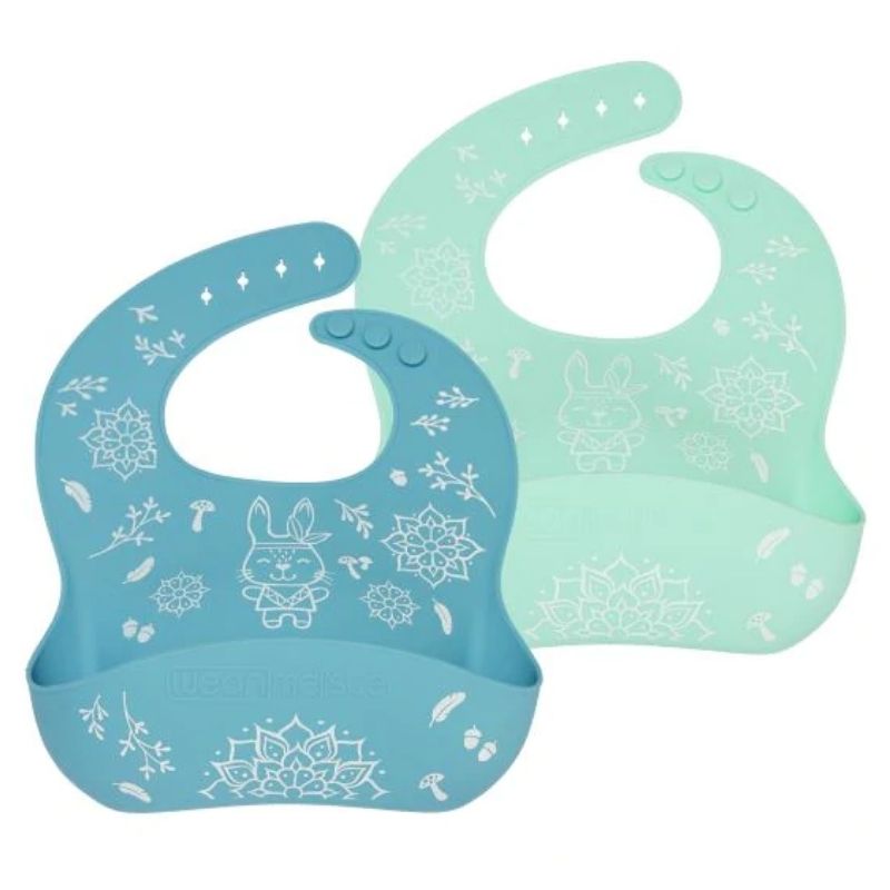 Easy-Rinse Bibs Mint / Teal