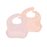 Easy-Rinse Bibs Peach Pink