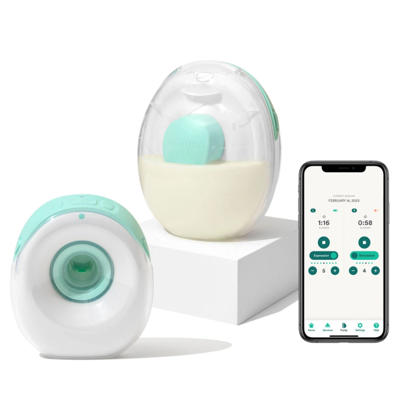 Willow Go Wearable Hands-Free Double Electric Breast Pump