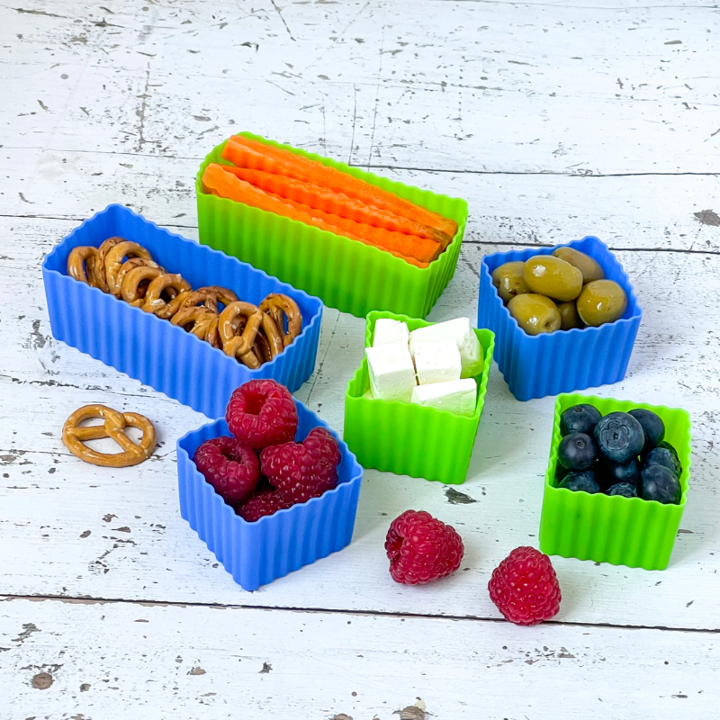 Silicone Bento Cup Set - 6 pack