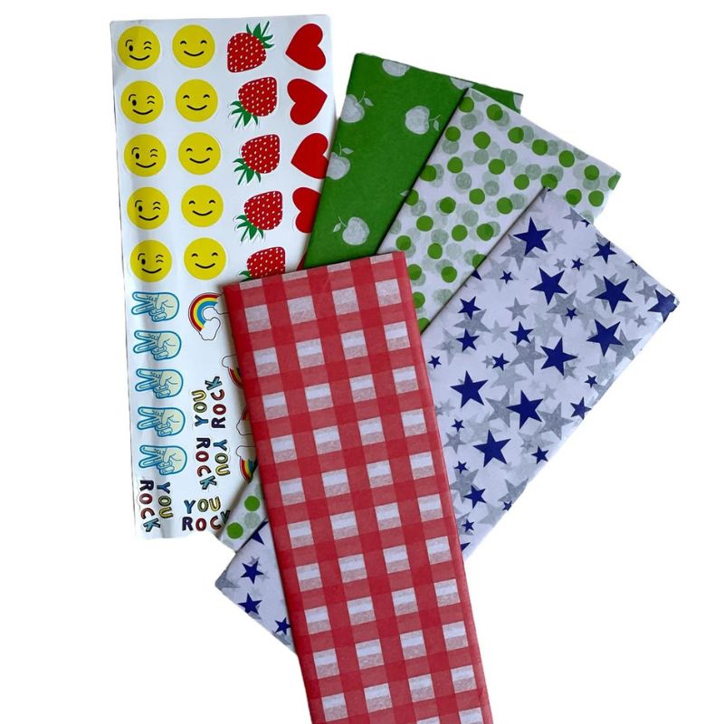 Sandwich Paper Wraps Stars